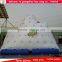 Hot sale inflatable floating iceberg, giant inflatable water iceberg, inflatable water rock iceberg climbing wall