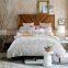 New design Tencel/Linen/cotton blended reactive printed bedding sets /natural style duvet cover and pillow cover