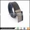 Modern Design Men Belt With Plate Buckle