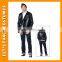 black leather coat fancy dress for men PGMC0968