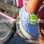 Creative design waterproof flexible no tie silicone shoelaces with customized logo for football player