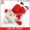 santa claus baby bottle sleeve customize plush santa claus milk bottle sleeve plush pacifier toys