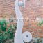 White Art Abstract Statue Marble Hand Carving Sculpture For Garden, Home, Street, Decoration And Restaurant No 10