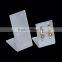 L-shape frosted acrylic earring display holders, earring display shelf, jewelry rack