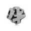 Wholesale Chinese 12 Zodiac Animal Chinese Characters Beads Stainless Steel Big Hole European Charm Beads SEB-LG539
