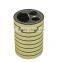 New design novel gold plated toothbrush holder