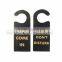 2016Promotional Highest Level iron fire kids door signs hangers