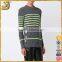 Green and grey woman casual fashion high quality button wool sweater