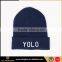 Factory sale custom cute teenagers knitted beanie hats