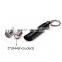 ALU+ABS 1 LED Key Chain Flashlight with 3*LR44 Battery, Promotional Keychain LED Light