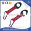 Custom carabiner nylon keychain short lanyard