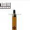 mini perfume spray glass test tube with pump and cap