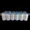 Nylon /Polysterwith wax and mint dental floss yarn, bulk dental floss