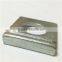 Zinc plated square hole washer