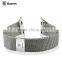 Luxury Golden Stainless Steel Strap for Apple Watch with Connector Adapter