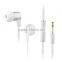 Wallytech W800 In-ear Metal Headsets With Microphone Aluminum Housing earbuds for iphone for Samsung Music earphones