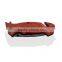 OEM stainless steel black blade folding knife with wood handle