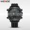 WEIDE watch men 2016 analog japanese movement silicone strap watch import china goods