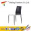 Stackable PVC dining chair made in china