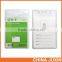 vertical style Clear PVC business ID badge card holder case with slot & chain Holes
