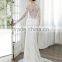 (MY11205) MARRY YOU V-neck Elgant Long Sleeve Lace Wedding Dresses