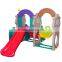 plastic swing and slide for the baby at home