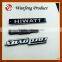 Metal Aluminum Nameplates Aluminum Spray Black Nam Sticker Nameplate