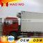 Foton LED light 3 axle box cold room van freezer truck