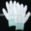 Carbon Wrapped Nylon Lining PU Palm Coated Gloves