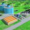 China Puxin Durable 400m3 Biogas Plant for Kitchen Waste Treatment
