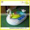 New design animal Plastic bumper water boat for sale