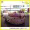 New design animal Plastic bumper water boat for sale