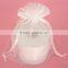 Customized Logo Organza Bag For Gift Jewelry Cosmetic Candy