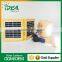Wholesale high quality rechargeable with led light solar mobile charger