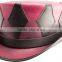 Steampunk QUINN Genuine Cowhide Leather Top Hat 2 Colors