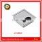 New design aluminum square office desk gromment with matt plated