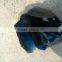 Cobalt Blue Slag Glass Rock in Gabion