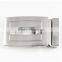 Nickel plated zinc alloy metal belt buckle
