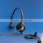 Professional monaural telephone headset with RJ11/USB jack for call center