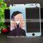beautiful cartoon mobile phone protective case front and back tempered glass screen protector for iphone 5