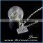 Real fern beautiful pendant 20mm size wish charm necklace pendant