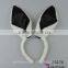 Black and white sexy bunny girl ear head hoop woman rabbit headband