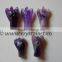 Amethyst Agate Carving 1 Inch Angel