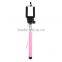 Extendable Handheld Selfie Stick 3.5mm Wired monopod tripod for iPhone Android