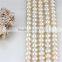 Natural freshwater edison loose strand size 10-11mm AA wholesale freshwater pearl strand