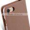 Brown Wallet MOBILE PHONE COVER PU Leather Case Face Cover for Apple IPhone 7 (4.7")