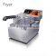 Top quality used gas deep fryer