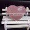 Natural Hears Shaped Rose Crystal Stone for Sale