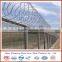 4 Mm Security Anti Climb Fence / Galvanized Airport Fencing