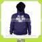 custom blue cotton cheap men's leisure hoody